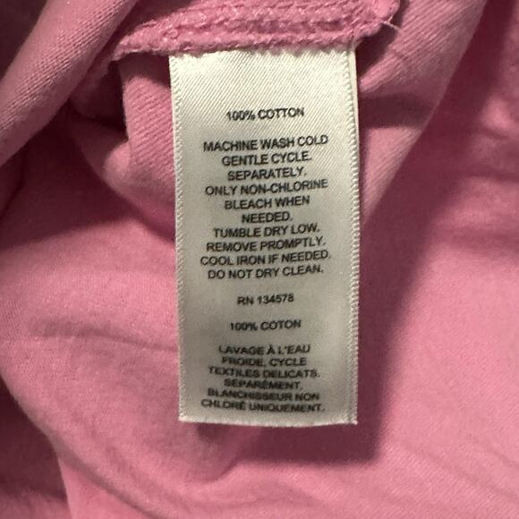 Vineyard Vines Women Small T-Shirt VALENTINES DAY Chocolate Box Whale Pink - Picture 9 of 11